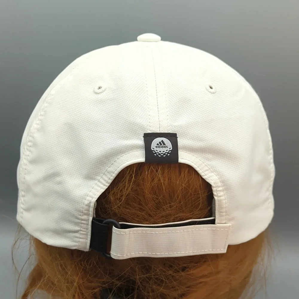 Olympia Fields Country Club Caddie Hat Golf Cap Adidas White Strapback OSFM